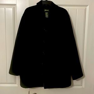 Men’s Single breasted pea coat.Worn once, too small,no tags. Smoke-free home.